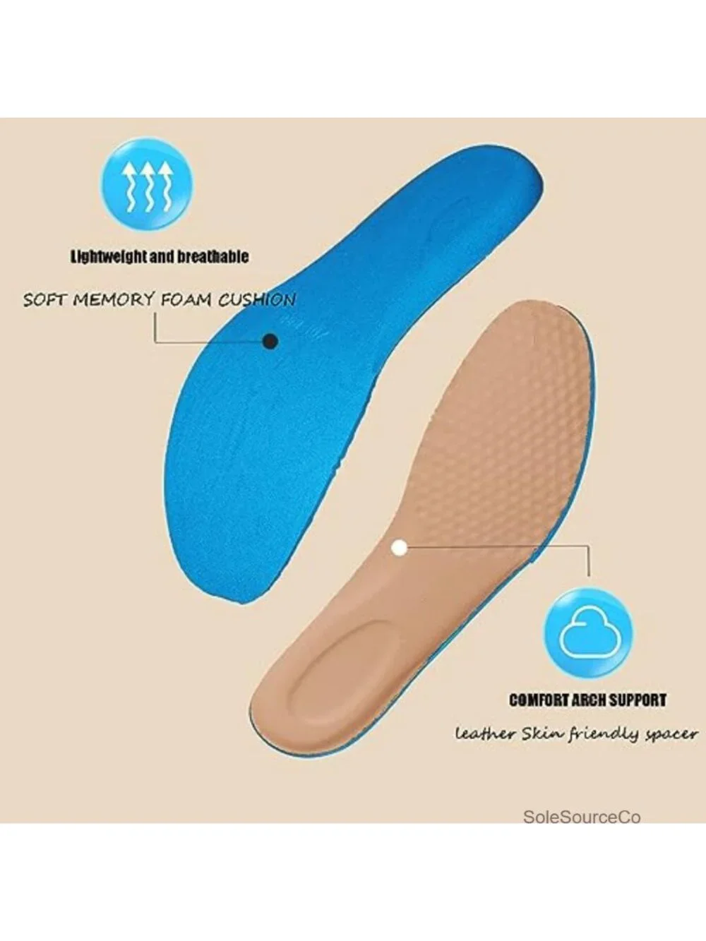 Women's Mary Jane Flats Memory Foam Cushioned Comfortable
